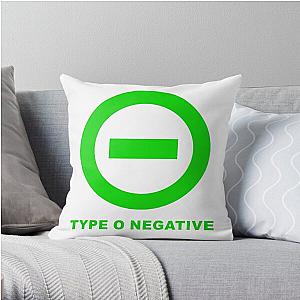 Type O Negative Trending Design Art The Popular Child's Band Has Long Hair To Show The Rock Style That Is Loved By The Audience Throw Pillow
