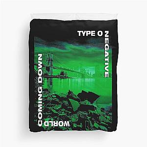 Type O Negative Heavy Metal The Popular Child's Band Has Long Hair To Show The Rock Style That Is Loved By The Audience Duvet Cover