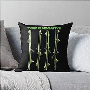 Type O Negative October Rust The Popular Child's Band Has Long Hair To Show The Rock Style That Is Loved By The Audience Throw Pillow