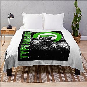 Type O Negative Band Tee Peter Steele Type O Negative Poster Doom Metal The Popular Child's Band Has Long Hair To Show The Rock Style That Is Loved By The Audience Throw Blanket