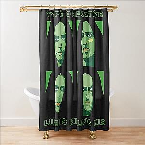 TYPE O NEGATIVE MIREL 3 Shower Curtain