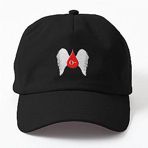 Blood Type O Negative - Angel Wings   Dad Hat