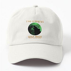 Type O Negative Wolf Moon The Popular Child's Band Has Long Hair To Show The Rock Style That Is Loved By The Audience Dad Hat