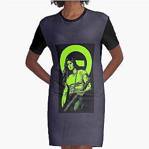 Premium Singer New type o negative logo Graphic T-Shirt Dress