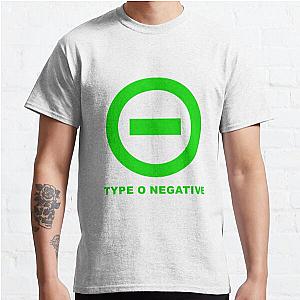 Type O Negative Trending Design Art The Popular Child's Band Has Long Hair To Show The Rock Style That Is Loved By The Audience Classic T-Shirt