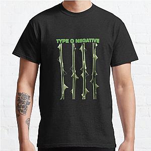 Type O Negative October Rust The Popular Child's Band Has Long Hair To Show The Rock Style That Is Loved By The Audience Classic T-Shirt
