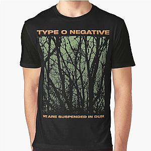 Vintage Retro Type O Negative - Suspended In Dusk Halloween Graphic T-Shirt