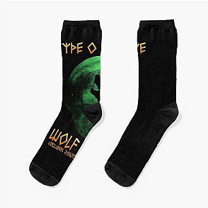 Type O Negative Wolf Moon The Popular Child's Band Has Long Hair To Show The Rock Style That Is Loved By The Audience Socks