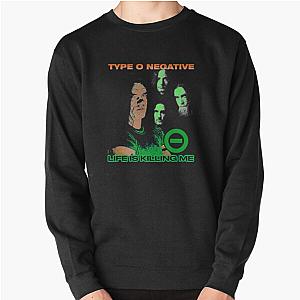 Type O Negative Gothic Doom The Popular Child's Band Has Long Hair To Show The Rock Style That Is Loved By The Audience Pullover Sweatshirt