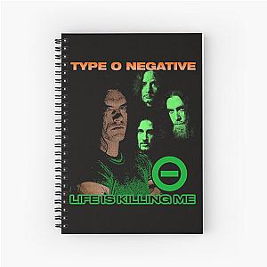 Type O Negative - Life Is Killing Me  Spiral Notebook