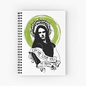 Peter Steele Type O Negative Love you to death  Spiral Notebook