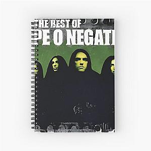 The Best of Type O Negative album art retro Spiral Notebook