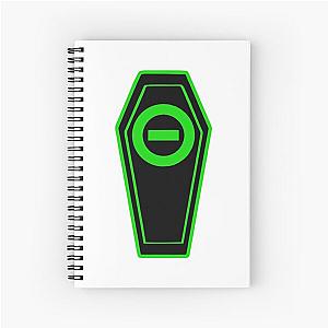Best Selling Type O Negative Coffin Merchandise The Popular Child's Band Has Long Hair To Show The Rock Style That Is Loved By The Audience Spiral Notebook