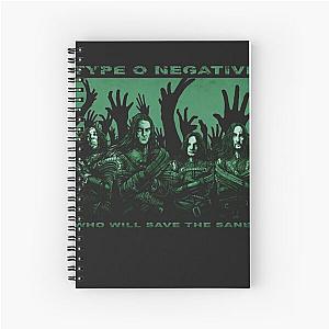 TYPE O NEGATIVE Custom Design Spiral Notebook