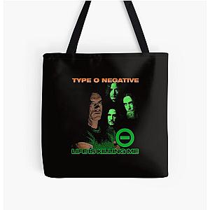 Type O Negative - Life Is Killing Me  All Over Print Tote Bag