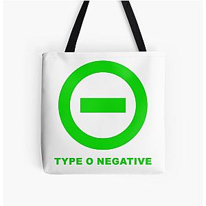 Type O Negative Trending Design Art The Popular Child's Band Has Long Hair To Show The Rock Style That Is Loved By The Audience All Over Print Tote Bag