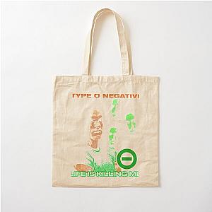 Type O Negative Gothic Doom The Popular Child's Band Has Long Hair To Show The Rock Style That Is Loved By The Audience Cotton Tote Bag