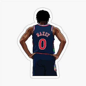 Tyrese Maxey Vector Above Waist