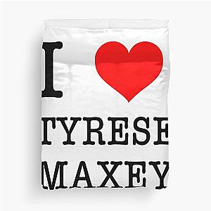I Love Tyrese Maxey Duvet Cover