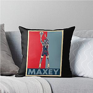 Tyrese Maxey Throw Pillow