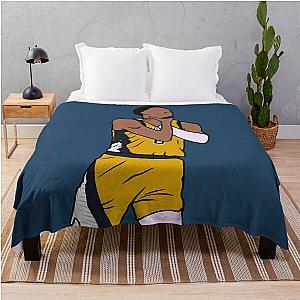 Tyrese Haliburton Choke Celebration Throw Blanket