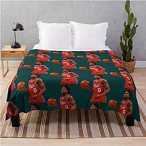Tyrese Maxey Throw Blanket