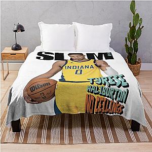 Tyrese Haliburton Throw Blanket