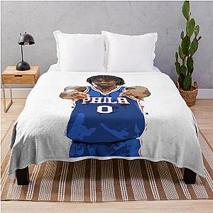 Tyrese Maxey Throw Blanket