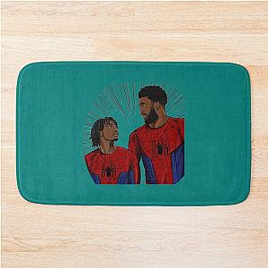 Tyrese Maxey Spiderman Bath Mat