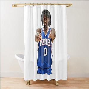 Tyrese Maxey Shower Curtain