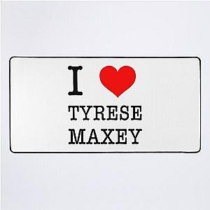 I Love Tyrese Maxey Desk Mat