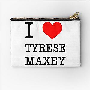 I Love Tyrese Maxey Zipper Pouch