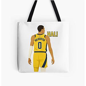 Tyrese Haliburton All Over Print Tote Bag