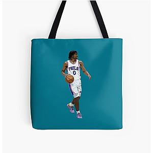 Tyrese Maxey All Over Print Tote Bag