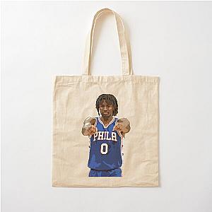 Tyrese Maxey Cotton Tote Bag
