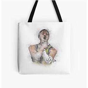 Tyrese Haliburton      All  Over Print Tote Bag