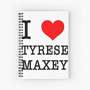I Love Tyrese Maxey Notebook