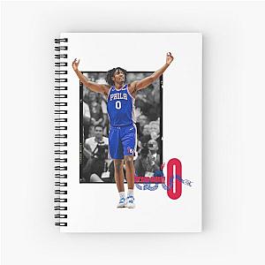 Tyrese Maxey Spiral Notebook