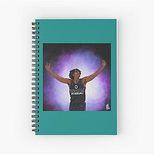 Tyrese Maxey Spiral Notebook