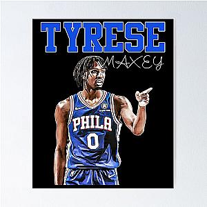 Tyrese Maxey Poster
