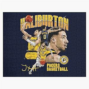 Tyrese Haliburton Pacers Basketball Jigsaw Puzzle
