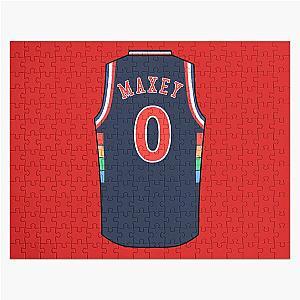 Tyrese Maxey Jigsaw Puzzle Jersey
