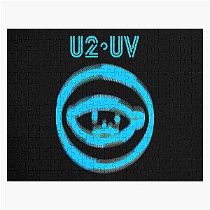 Vintage Funny Face U2 Rock Band Jigsaw Puzzle