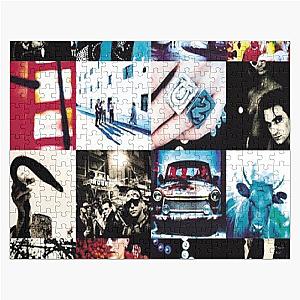 Vintage Funny Face U2 Rock band Jigsaw Puzzle