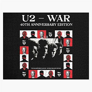 Vintage Funny Face U2 Rock Band Jigsaw Puzzle