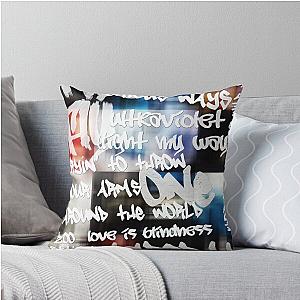 U2 Achtung Baby Throw Pillow