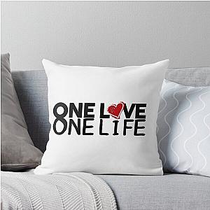 U2 One Love One Life Throw Pillow