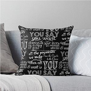 U2 All I Want is You Throw Pillow
