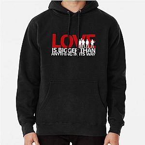 U2 Love Is Bigger Than Anything Way Pullover Hoodie