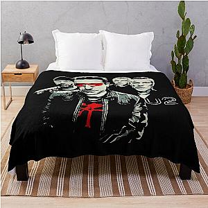 U2 Band Throw Blanket